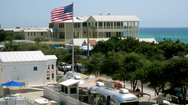 American Flag in Seaside, FL
